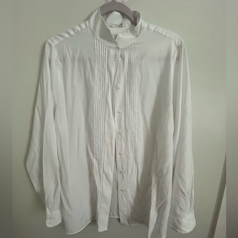 Foxcroft White Men's button-down Shirt